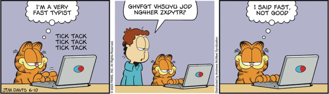 Garfield strip 1